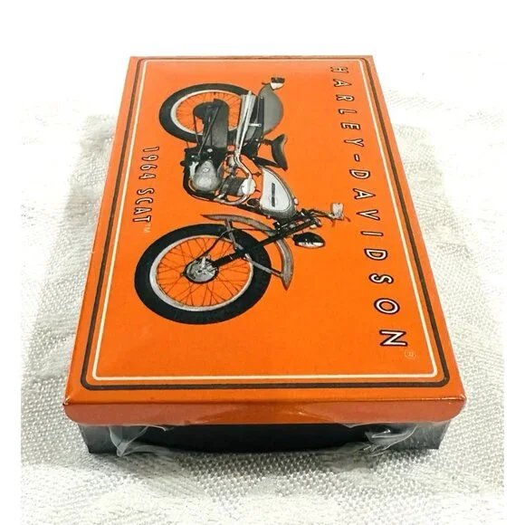 NEW! Harley Davidson Tin Box Yankee Candle Matches 1964 Scat Discontinued 3.5x2” - Picture 5 of 8